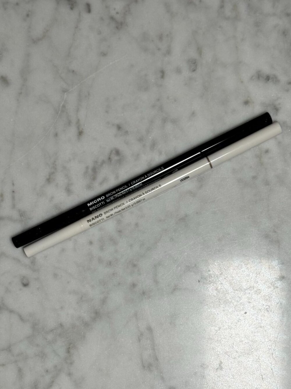 Morphe Micro Brow Dual-Ended Pencil & Nano Brow Pencil Set | Biscotti | NEW